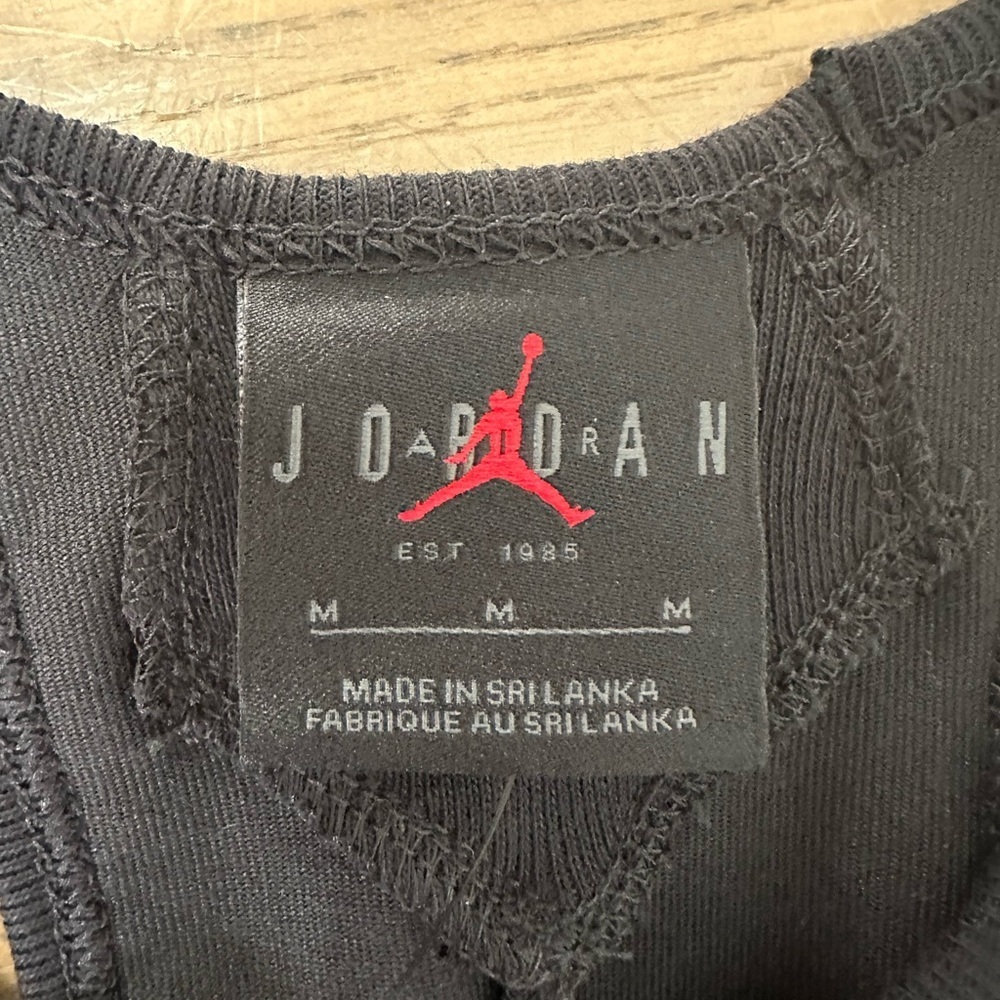 Jordan Black Tight fit Cotton Dress - Picture 4 of 5